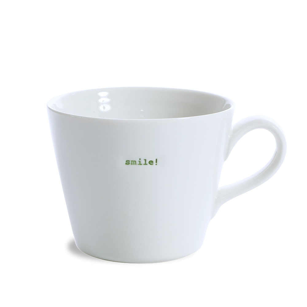 Bucket Mug smile!