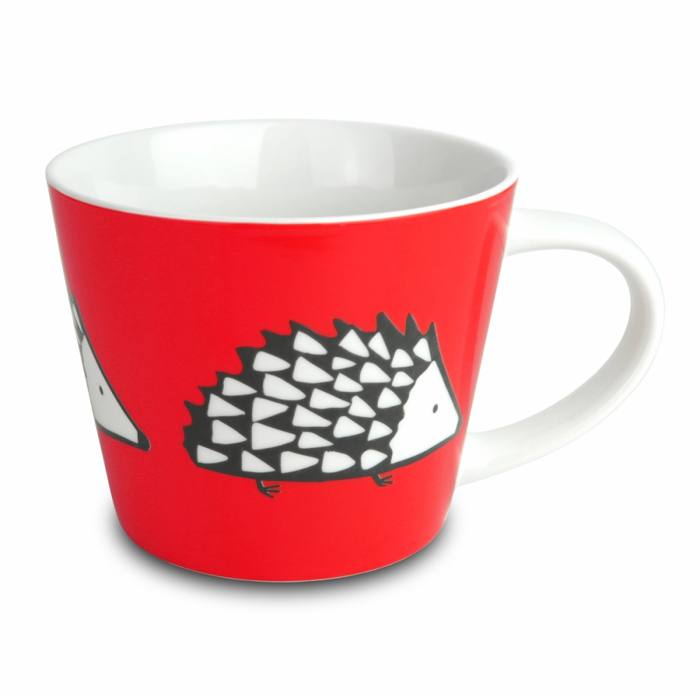 Large mug spike red