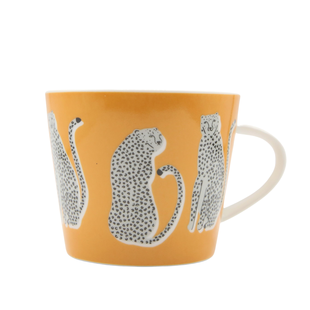 Mug Leopard orange