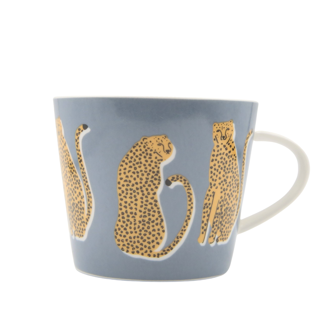 Mug Leopard denim