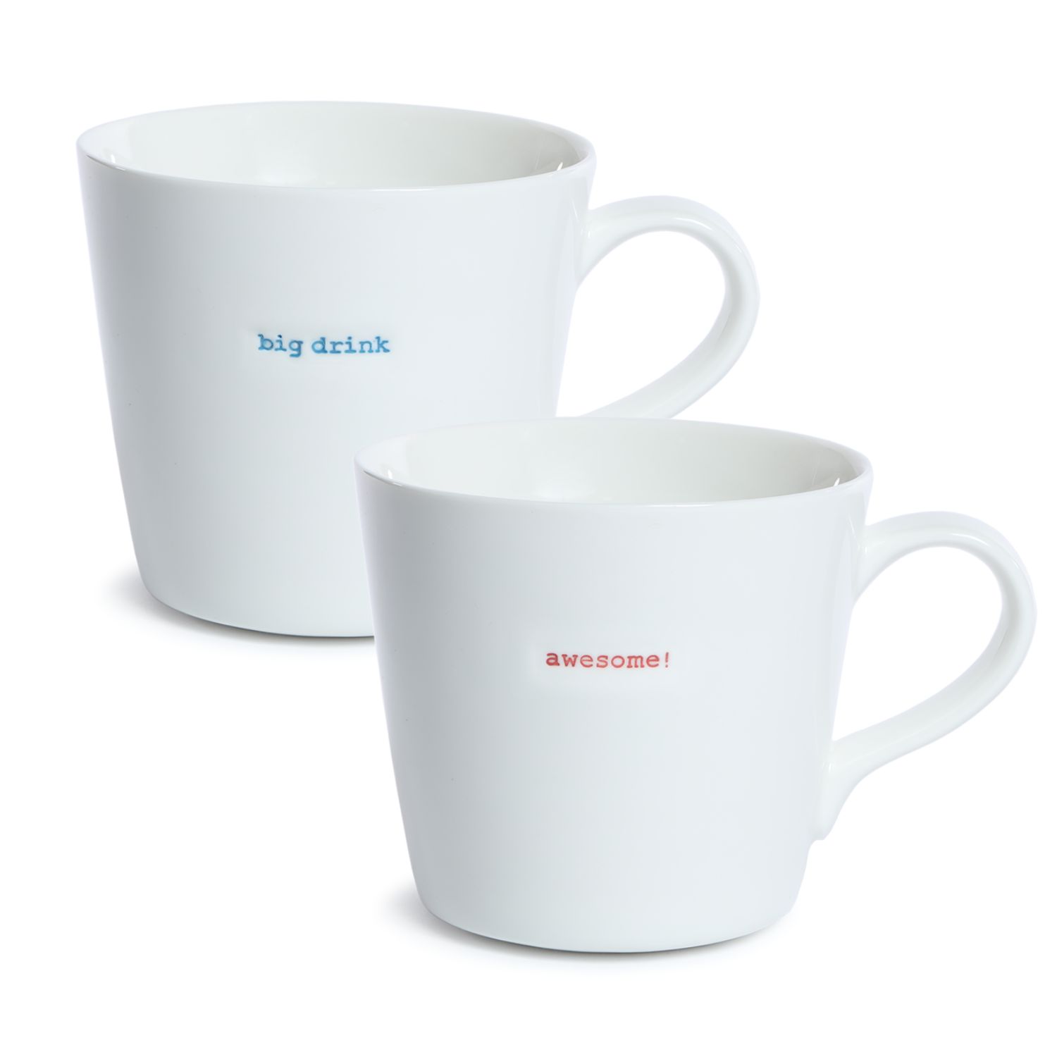 XL Bucket Mug Set of 2 big drink | awesome!