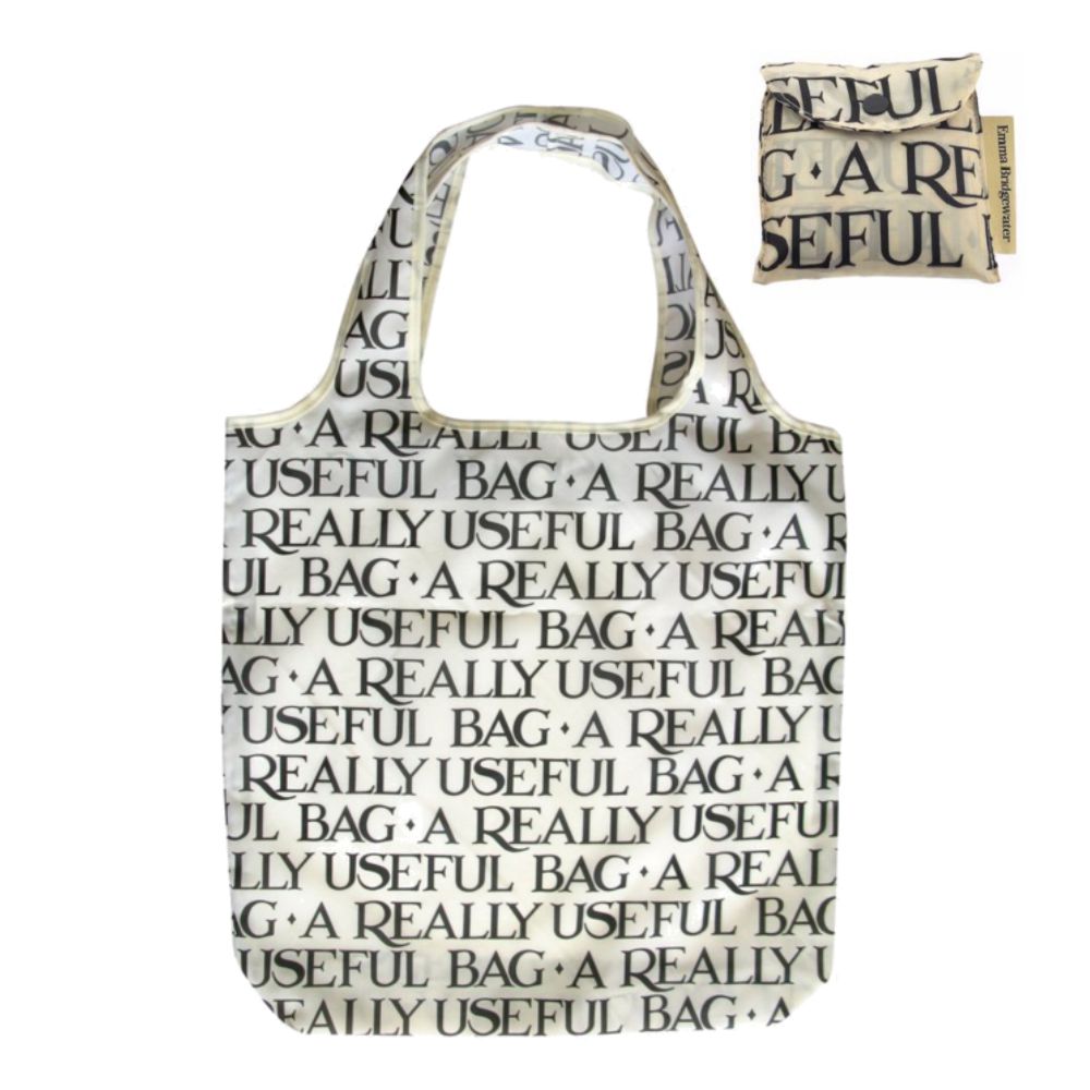 Foldaway bag Black Toast